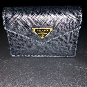 Authentic - Black Prada Wallet